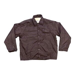 Vintage St. Moritz Dark Brown Nylon Jacket XL